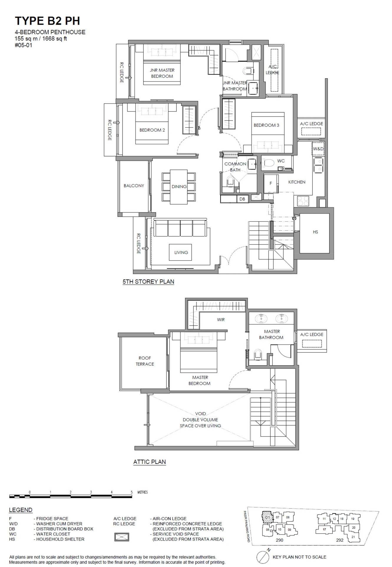 The Hillshore floorplan